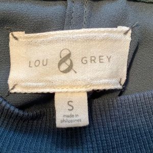 Dark green sheer sweatshirt